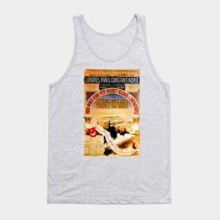 Vintage Travel Poster - Orient Express Tank Top